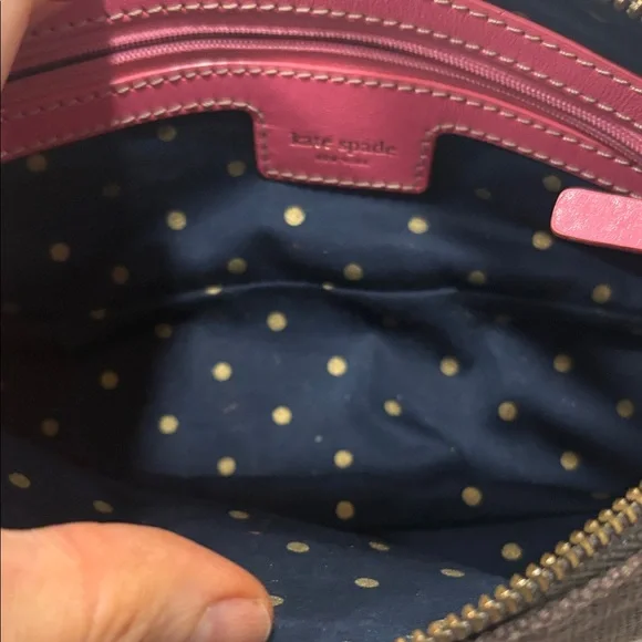 Kate Spade Pink and Brown Shoulder Bag - Picture 5 of 6